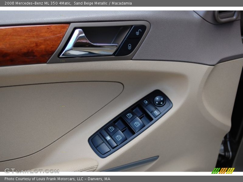 Sand Beige Metallic / Macadamia 2008 Mercedes-Benz ML 350 4Matic