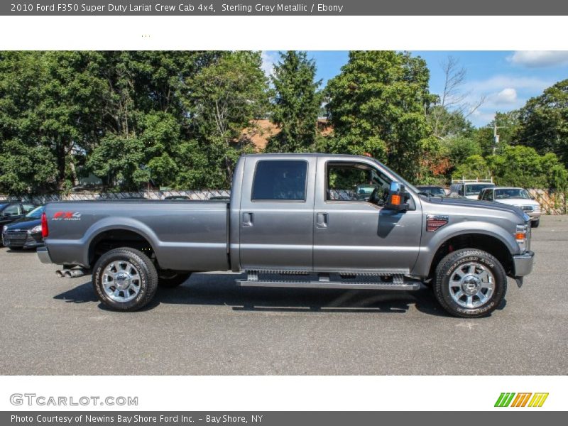  2010 F350 Super Duty Lariat Crew Cab 4x4 Sterling Grey Metallic