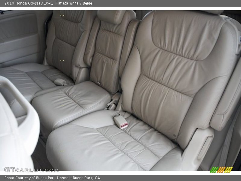Taffeta White / Beige 2010 Honda Odyssey EX-L