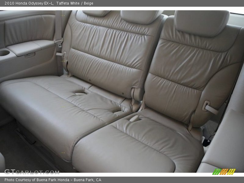 Taffeta White / Beige 2010 Honda Odyssey EX-L