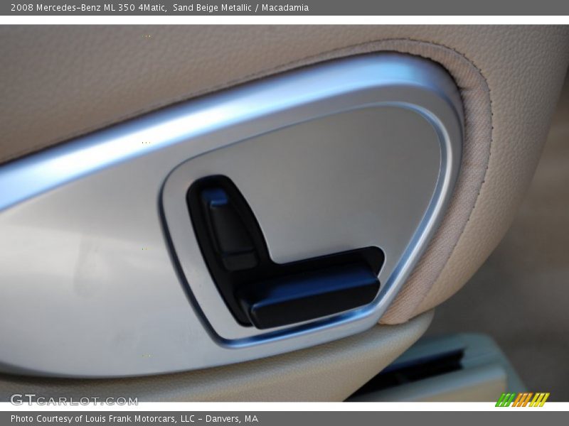 Sand Beige Metallic / Macadamia 2008 Mercedes-Benz ML 350 4Matic
