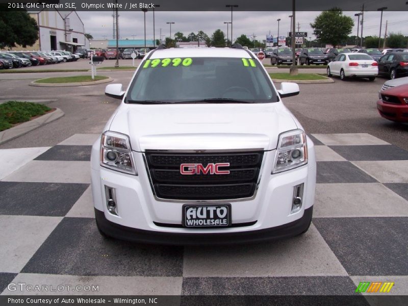 Olympic White / Jet Black 2011 GMC Terrain SLE