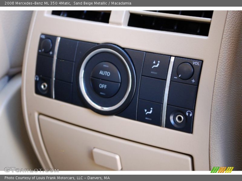 Sand Beige Metallic / Macadamia 2008 Mercedes-Benz ML 350 4Matic