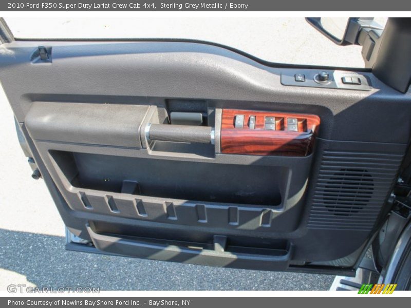 Sterling Grey Metallic / Ebony 2010 Ford F350 Super Duty Lariat Crew Cab 4x4