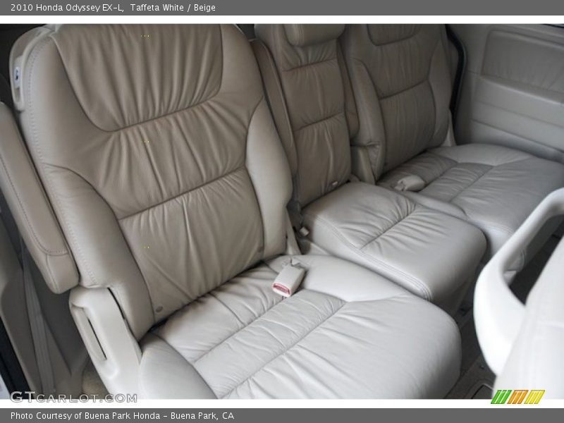 Taffeta White / Beige 2010 Honda Odyssey EX-L