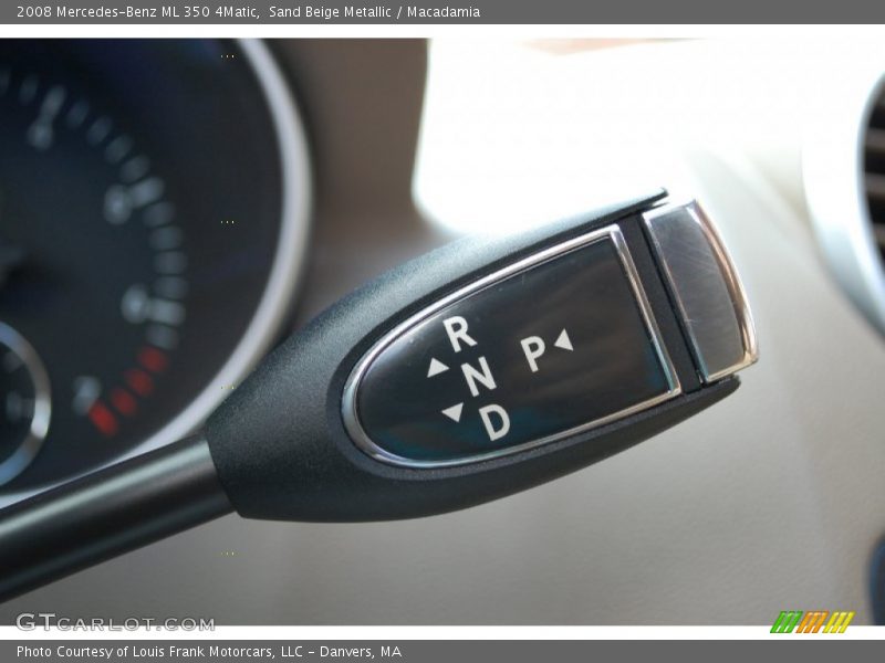 Sand Beige Metallic / Macadamia 2008 Mercedes-Benz ML 350 4Matic