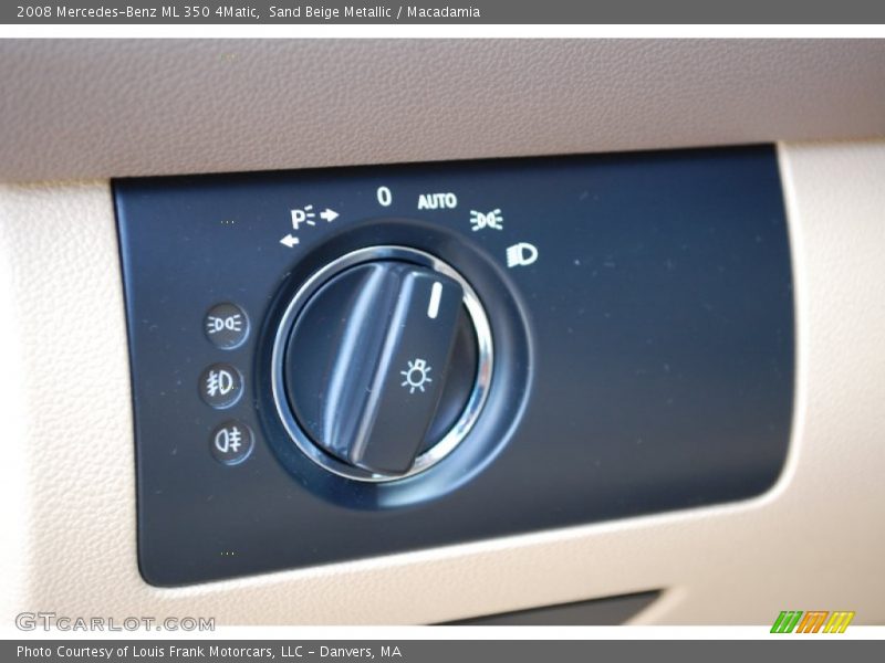 Sand Beige Metallic / Macadamia 2008 Mercedes-Benz ML 350 4Matic