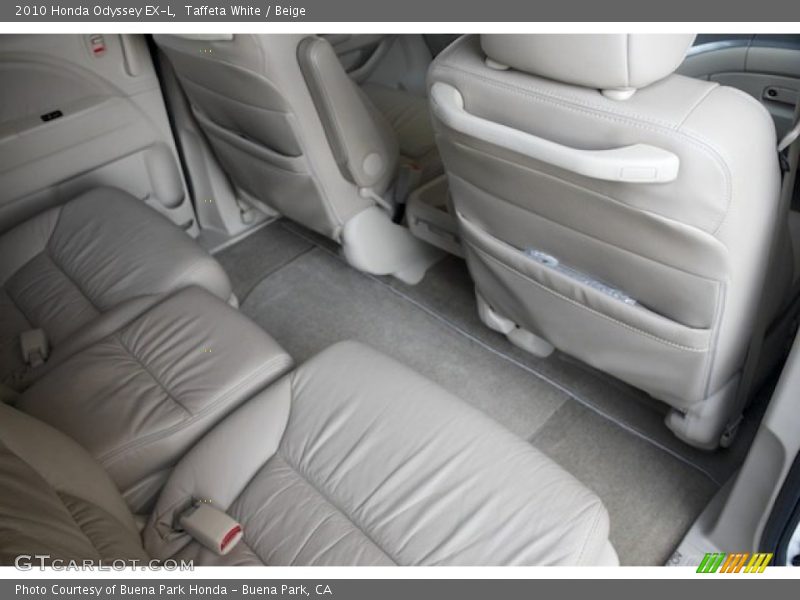 Taffeta White / Beige 2010 Honda Odyssey EX-L