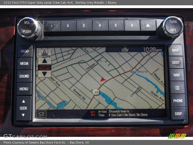 Navigation of 2010 F350 Super Duty Lariat Crew Cab 4x4