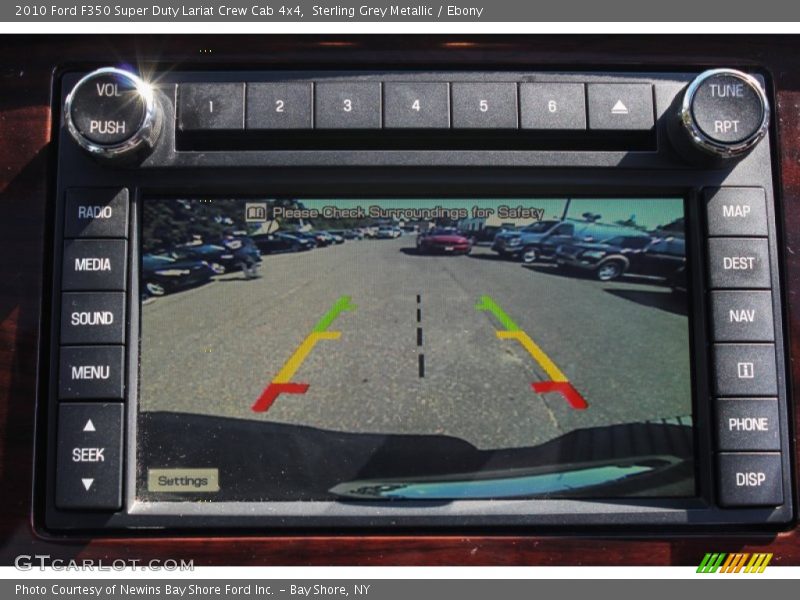 Sterling Grey Metallic / Ebony 2010 Ford F350 Super Duty Lariat Crew Cab 4x4