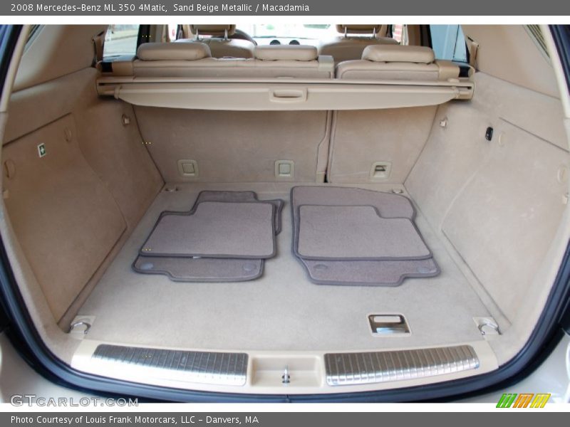 Sand Beige Metallic / Macadamia 2008 Mercedes-Benz ML 350 4Matic
