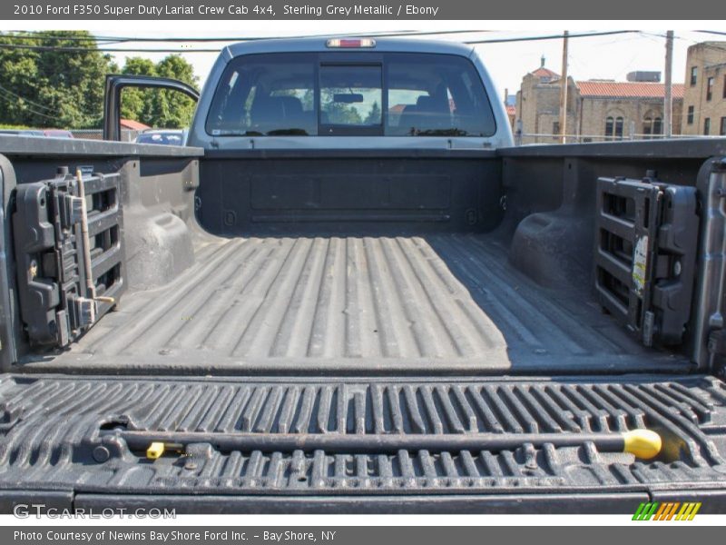 Sterling Grey Metallic / Ebony 2010 Ford F350 Super Duty Lariat Crew Cab 4x4