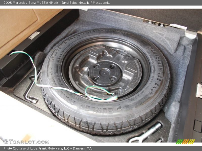 Sand Beige Metallic / Macadamia 2008 Mercedes-Benz ML 350 4Matic
