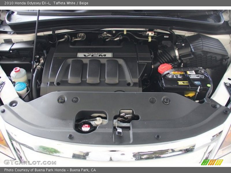 Taffeta White / Beige 2010 Honda Odyssey EX-L