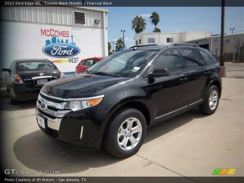Tuxedo Black Metallic / Charcoal Black 2013 Ford Edge SEL