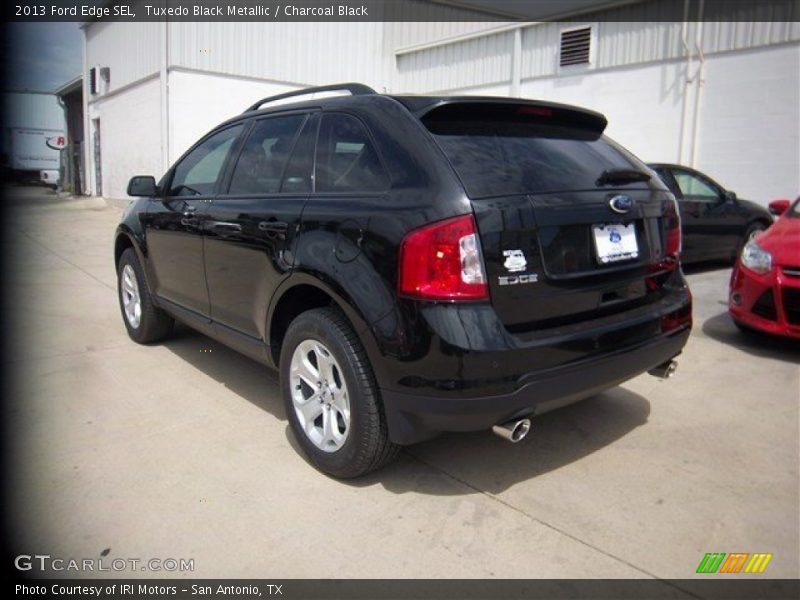 Tuxedo Black Metallic / Charcoal Black 2013 Ford Edge SEL