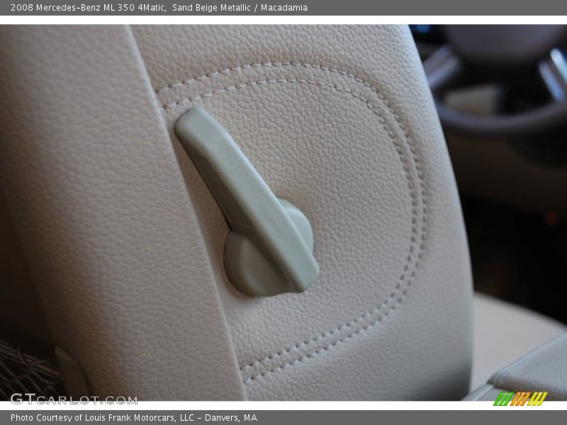 Sand Beige Metallic / Macadamia 2008 Mercedes-Benz ML 350 4Matic