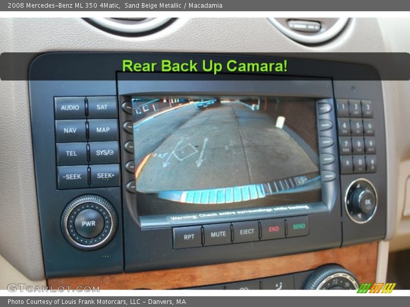 Sand Beige Metallic / Macadamia 2008 Mercedes-Benz ML 350 4Matic