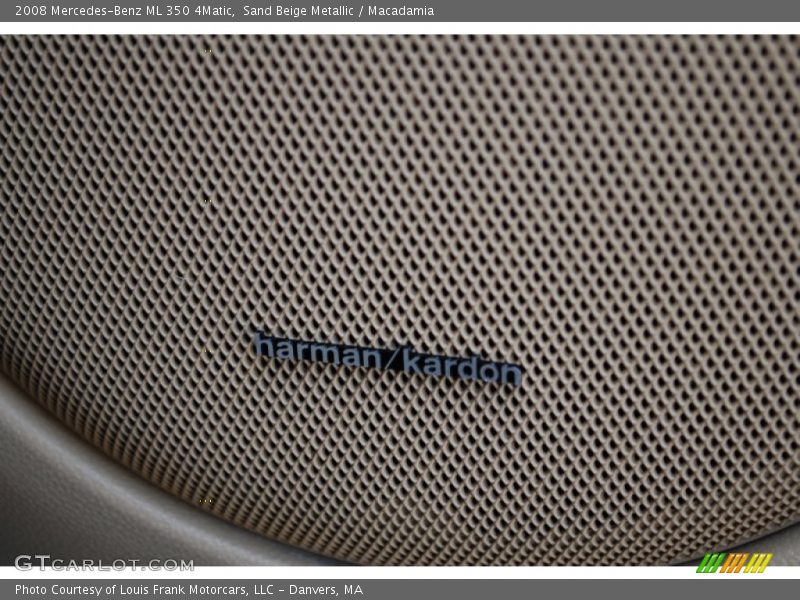 Sand Beige Metallic / Macadamia 2008 Mercedes-Benz ML 350 4Matic