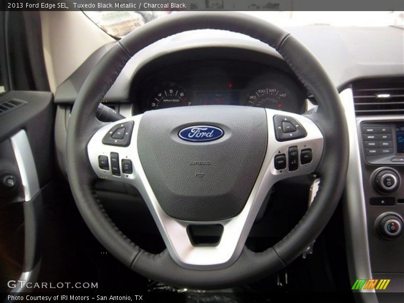 Tuxedo Black Metallic / Charcoal Black 2013 Ford Edge SEL