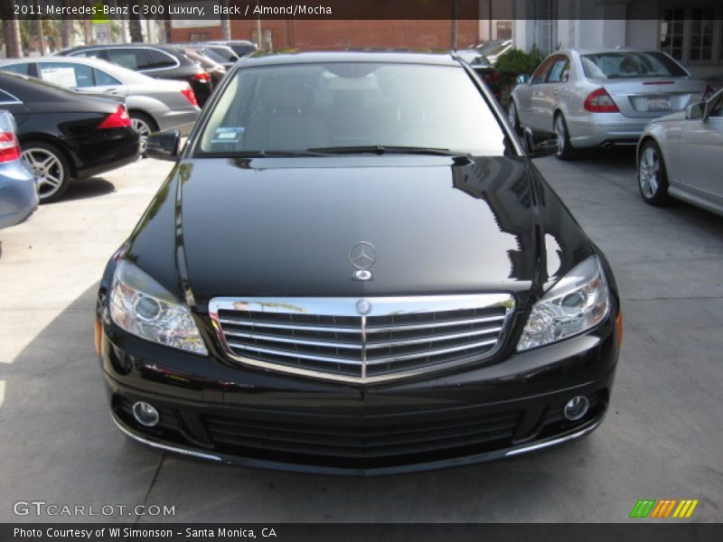 Black / Almond/Mocha 2011 Mercedes-Benz C 300 Luxury