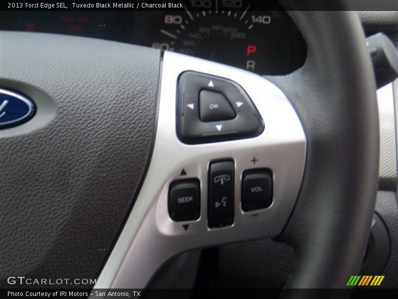 Tuxedo Black Metallic / Charcoal Black 2013 Ford Edge SEL