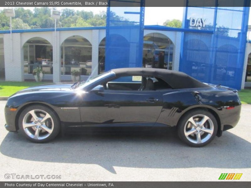 Black / Black 2013 Chevrolet Camaro SS/RS Convertible