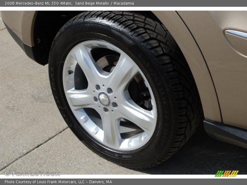 Sand Beige Metallic / Macadamia 2008 Mercedes-Benz ML 350 4Matic