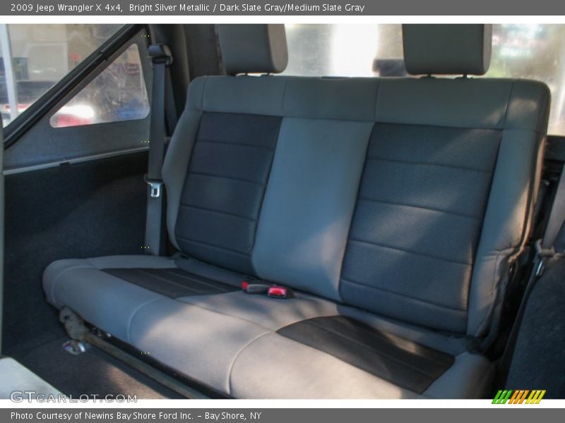 Bright Silver Metallic / Dark Slate Gray/Medium Slate Gray 2009 Jeep Wrangler X 4x4