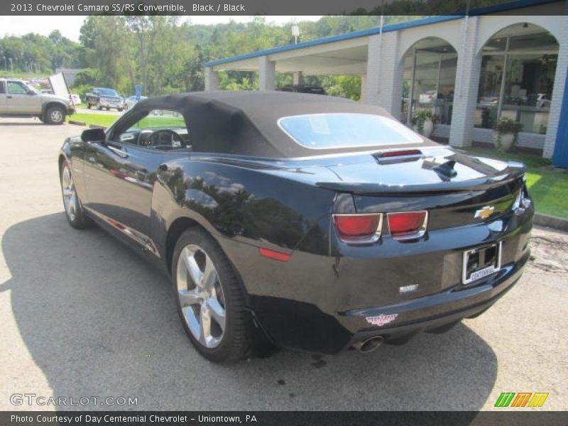 Black / Black 2013 Chevrolet Camaro SS/RS Convertible