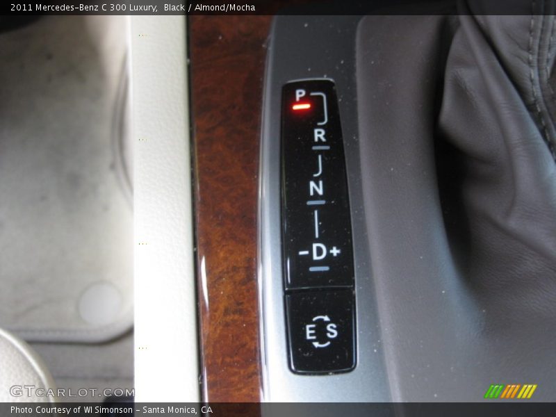 Black / Almond/Mocha 2011 Mercedes-Benz C 300 Luxury