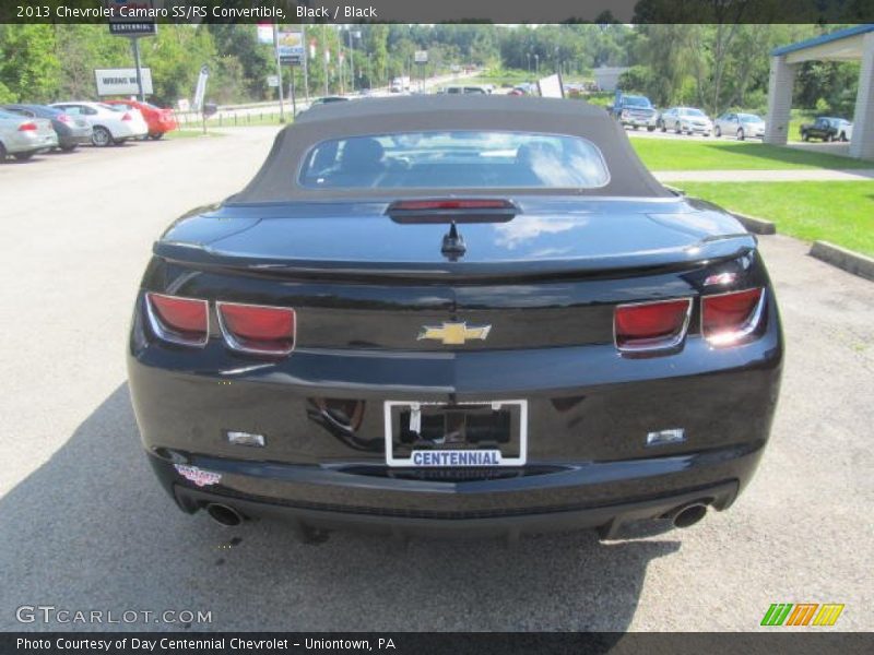 Black / Black 2013 Chevrolet Camaro SS/RS Convertible