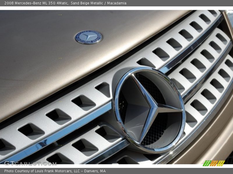 Sand Beige Metallic / Macadamia 2008 Mercedes-Benz ML 350 4Matic