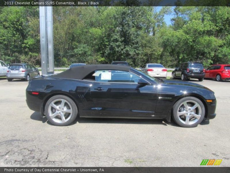 Black / Black 2013 Chevrolet Camaro SS/RS Convertible