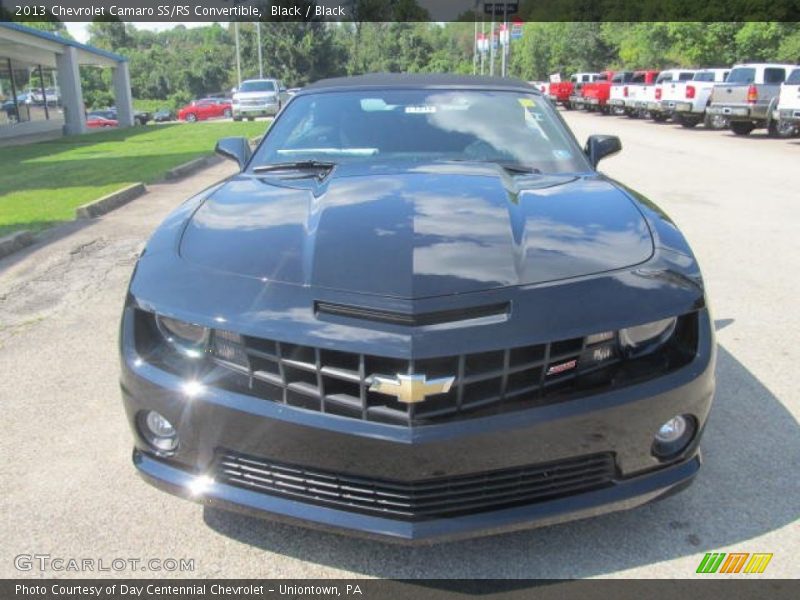 Black / Black 2013 Chevrolet Camaro SS/RS Convertible