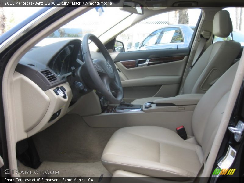 Black / Almond/Mocha 2011 Mercedes-Benz C 300 Luxury