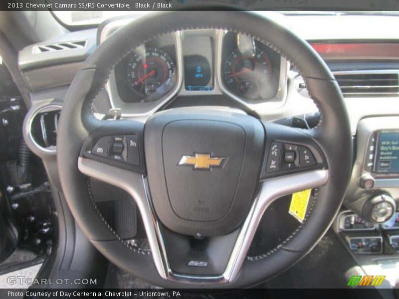 Black / Black 2013 Chevrolet Camaro SS/RS Convertible
