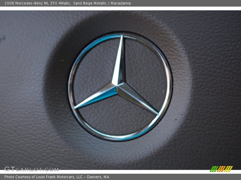 Sand Beige Metallic / Macadamia 2008 Mercedes-Benz ML 350 4Matic