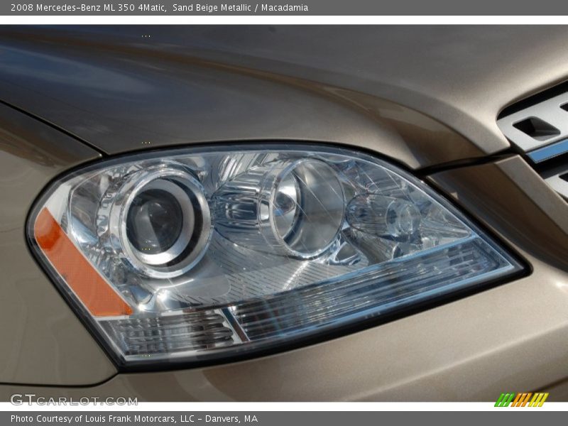 Sand Beige Metallic / Macadamia 2008 Mercedes-Benz ML 350 4Matic