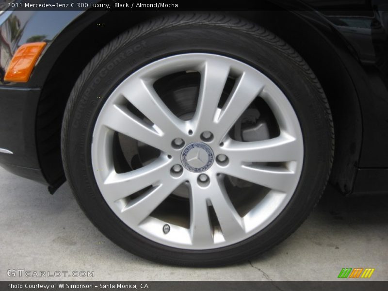 Black / Almond/Mocha 2011 Mercedes-Benz C 300 Luxury