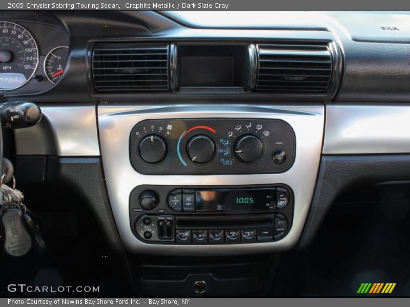 Controls of 2005 Sebring Touring Sedan