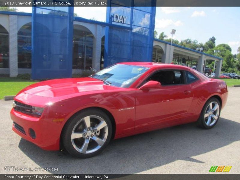 Victory Red / Black 2013 Chevrolet Camaro LT/RS Coupe