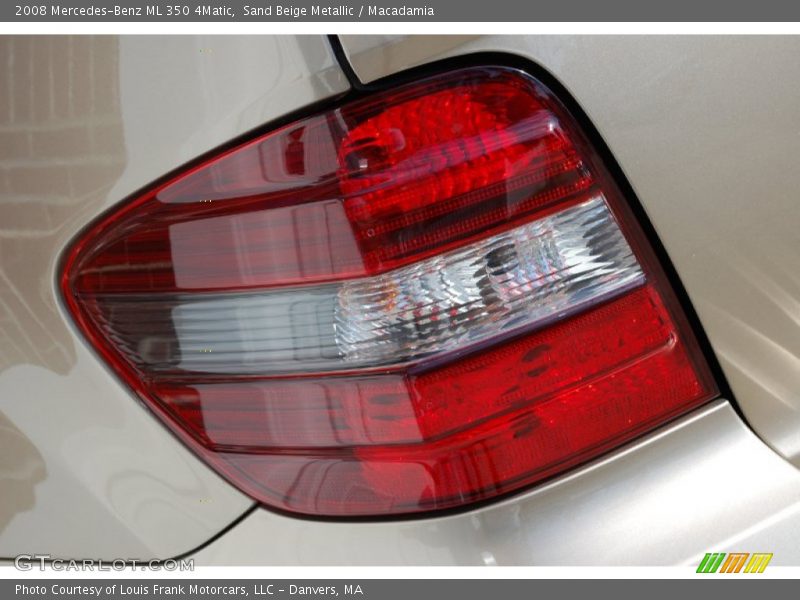 Sand Beige Metallic / Macadamia 2008 Mercedes-Benz ML 350 4Matic