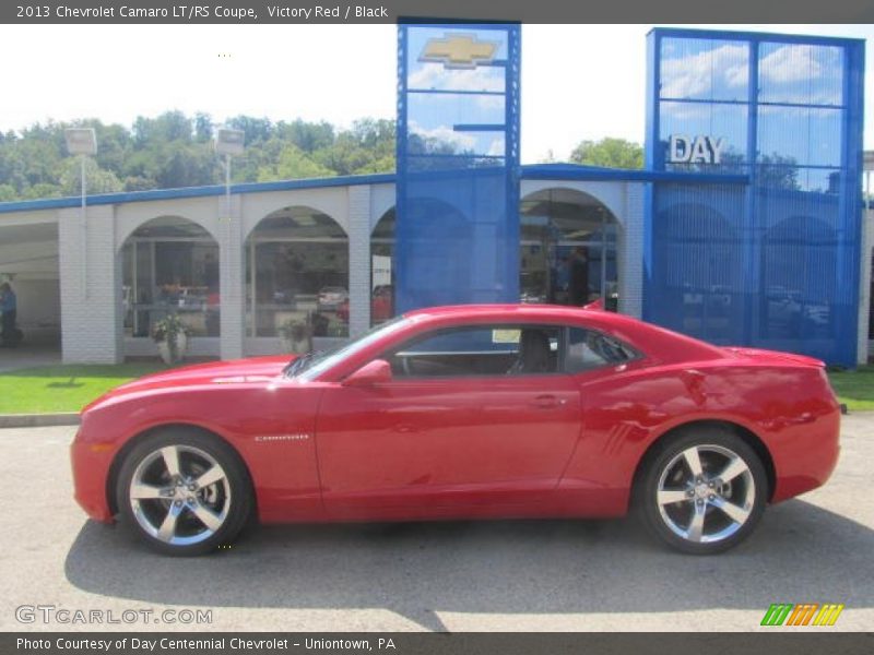 Victory Red / Black 2013 Chevrolet Camaro LT/RS Coupe