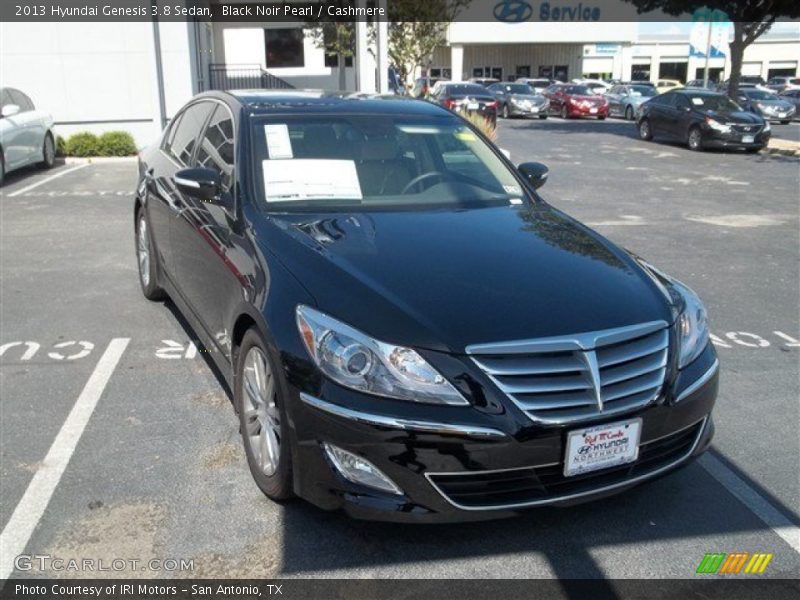 Black Noir Pearl / Cashmere 2013 Hyundai Genesis 3.8 Sedan