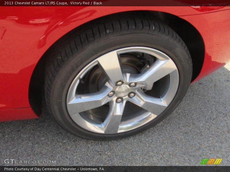 Victory Red / Black 2013 Chevrolet Camaro LT/RS Coupe