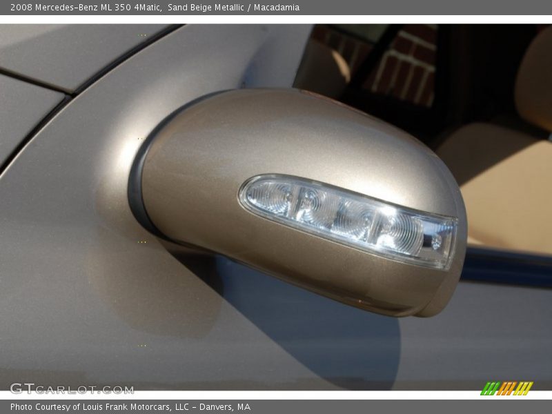 Sand Beige Metallic / Macadamia 2008 Mercedes-Benz ML 350 4Matic