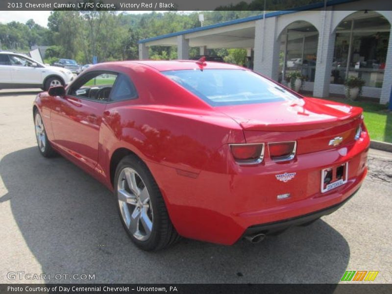 Victory Red / Black 2013 Chevrolet Camaro LT/RS Coupe