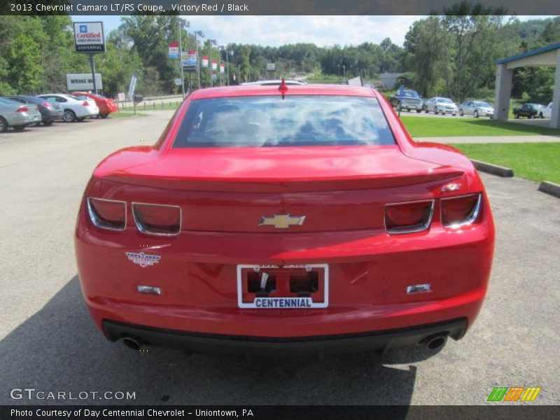 Victory Red / Black 2013 Chevrolet Camaro LT/RS Coupe