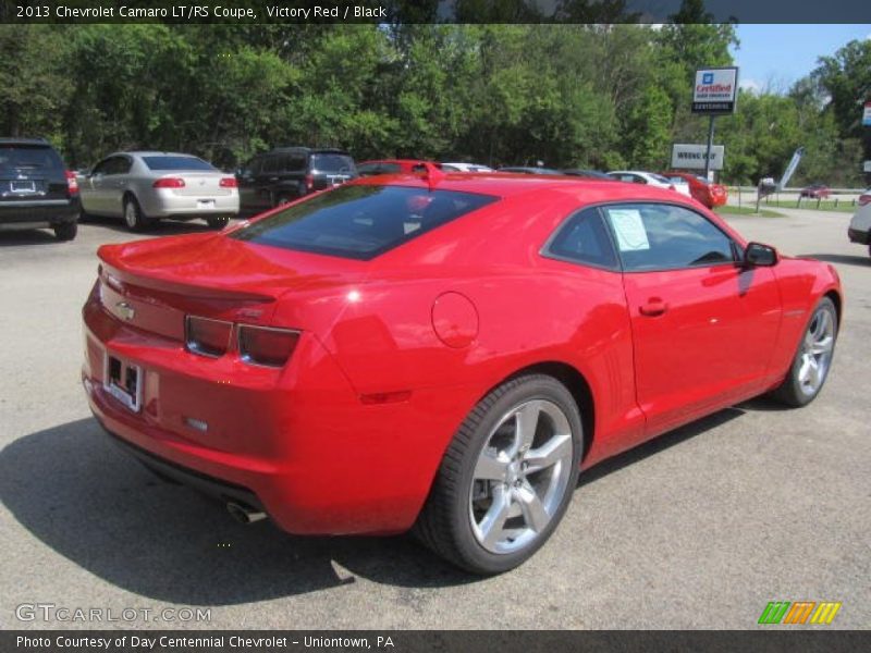 Victory Red / Black 2013 Chevrolet Camaro LT/RS Coupe